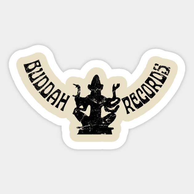 Buddah Records Sticker by MindsparkCreative